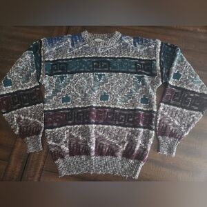 Men's XL Reg Fit Bill Cosby Vintage Graphix Sweater